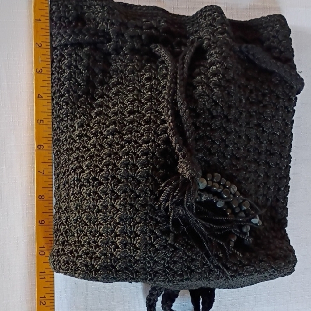 The Sak Black Crochet Backpack - Picture 7 of 10